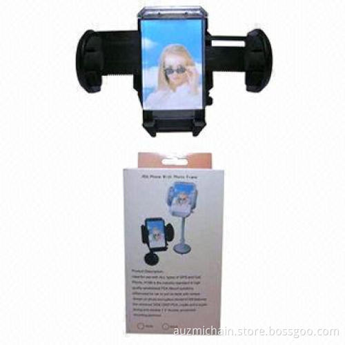 Universal Windshield Adjustable Car Mount Holder with Photo Frame for Mobile Phone/iPod/iPhone/GPS